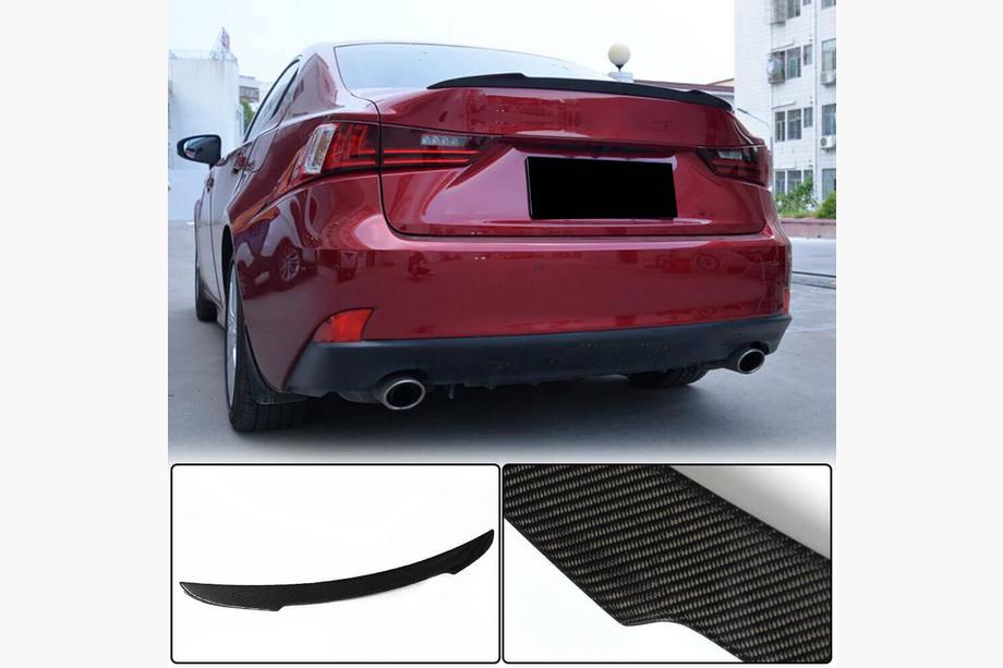 Lexus IS 2013- Spoiler V1 (pour 2013-2020, Carbone) Image
