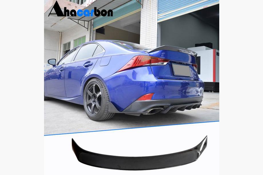 Lexus IS 2013- Spoiler V2 (pour 2013-2020, Carbone) Image