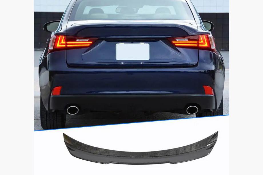 Lexus IS 2013- Spoiler V3 (pour 2013-2020, Carbone) Image
