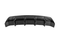 Lexus IS 2013- Diffuseur de pare-chocs arrière (pour Base/F-Sport 2016-2020, Carbone) photo 5