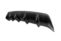 Lexus IS 2013- Diffuseur de pare-chocs arrière (pour Base/F-Sport 2016-2020, Carbone) photo 4