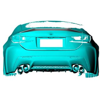 Aileron (pour RC F 2014-2018, Carbone) Lexus RC 200t 2014- photo 2