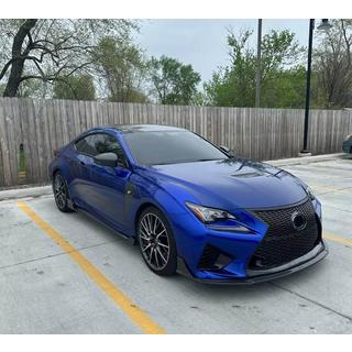 Extension de lame avant (pour RC F 2014-2018, Carbone) Lexus RC 200t 2014- photo 3