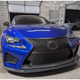 Extension de lame avant (pour RC F 2014-2018, Carbone) Lexus RC 200t 2014- photo 4