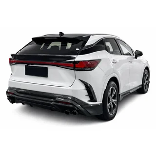 Cache pare-chocs arrière en carbone Lexus RX 2022- photo 3