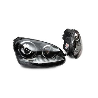 Phares avant à lentille projector Black (2 pcs) photo 3