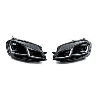 Phares avant Silver Style 2017+ (pour 2012-2017, 2 pcs) Volkswagen Golf 7/E-Golf 2012-2020 photo 1