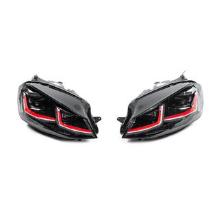 Phares avant Red (2012-2017, 2 pcs) Volkswagen Golf 7/E-Golf 2012-2020 photo 1