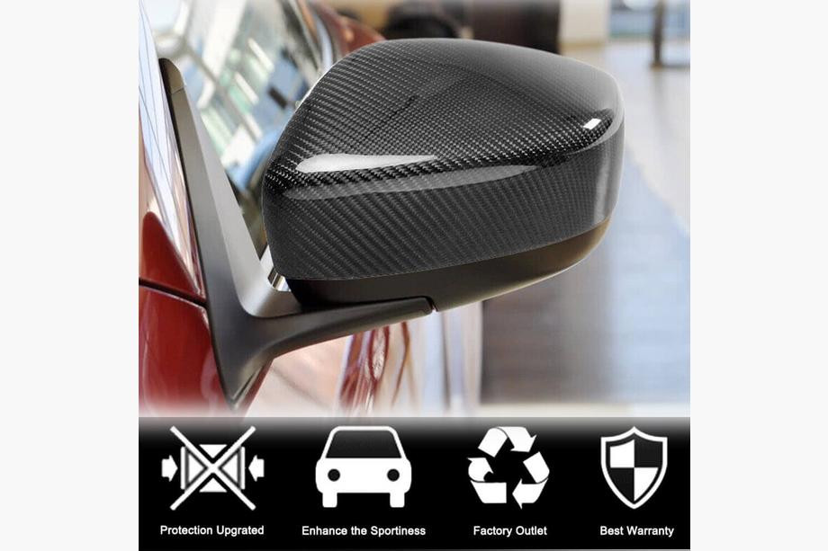 Infiniti G25/G35/37 (V36/CV36) 2006-2015 Coques de Rétroviseurs Carbone Photo 3