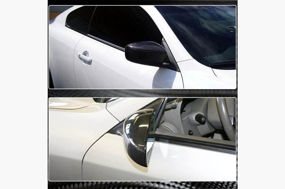 Infiniti G25/G35/37 (V36/CV36) 2006-2015 Coques de Rétroviseurs Carbone Photo 4