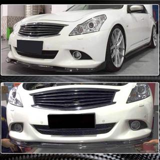 Lame de Pare-chocs Avant (pour G37 SD 2009-2013, Carbone) Infiniti G25/G35/37 (V36/CV36) 2006-2015 photo 3