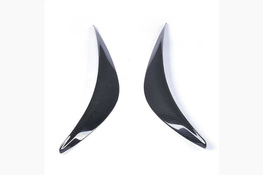 Infiniti Q50/Q60 2013-2024 Paupières de phares (pour Q50 2014-2017, Carbone) Photo 7