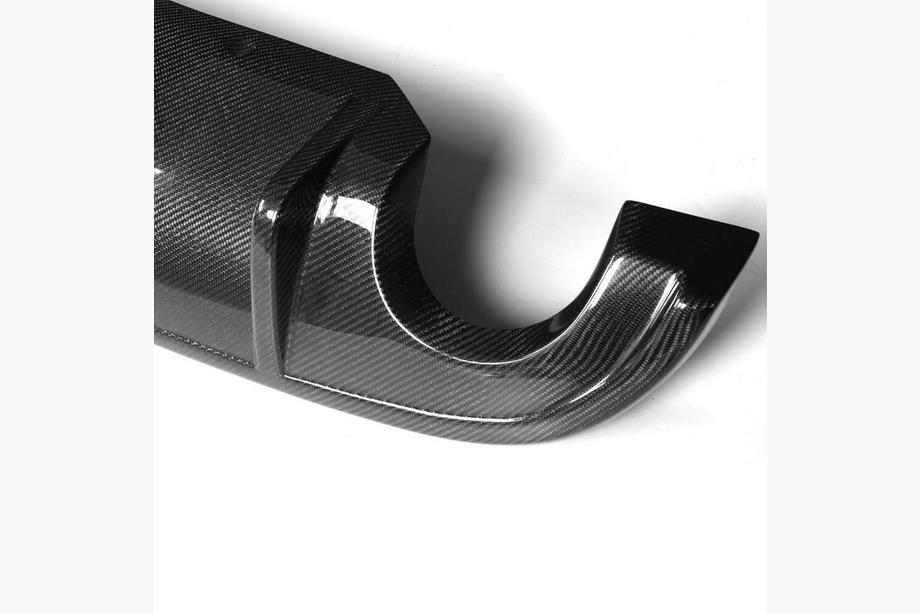 Infiniti Q50/Q60 2013-2024 Diffuseur de Pare-chocs Arrière V1 pour Q50 Base/Sport 2014-2017, Carbone Photo 6