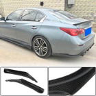 Infiniti Q50/Q60 2013-2024 Couvre pare-chocs arrière carbone pour Q50 Base/Sport 2014-2017 photo 1