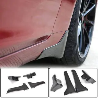 Bavettes (pour Q50 Base/Sport 2014-2017, Carbone) Infiniti Q50/Q60 2013-2024 photo 1