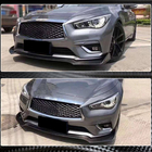 Infiniti Q50/Q60 2013-2024 Lame avant Lip V1 pour Q50 Base 2018-2023 Carbone photo 4