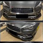 Infiniti Q50/Q60 2013-2024 Lame avant Lip V1 pour Q50 Base 2018-2023 Carbone photo 5