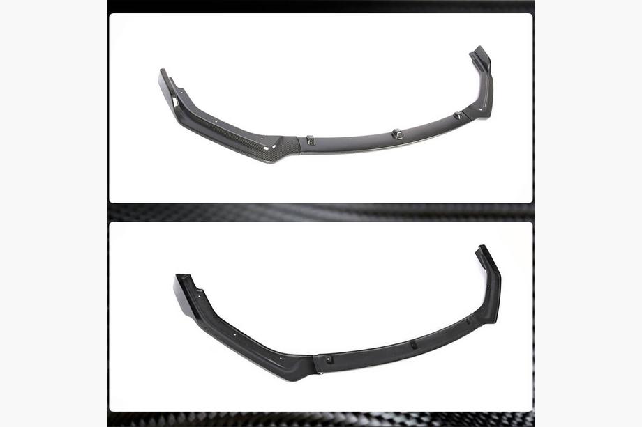 Infiniti Q50/Q60 2013-2024 Lame avant V2 pour Q50 Base 2018-2023, Carbone Photo 2