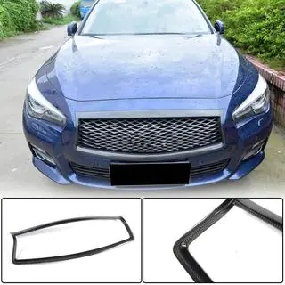 Encadrement de calandre (pour Q50 Base/Sport 2014-2017, Carbone) Infiniti Q50/Q60 2013-2024 photo 1