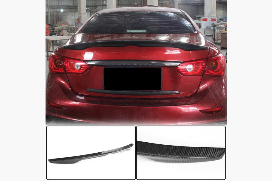 Infiniti Q50/Q60 2013-2024 Aileron V4 (pour Q50, Carbone) Image