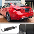 Infiniti Q50/Q60 2013-2024 Diffuseur de Pare-chocs Arrière V2 pour Q50 Base/Sport 2018-2023 Carbone photo 1