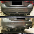 Infiniti Q50/Q60 2013-2024 Diffuseur de Pare-chocs Arrière V2 pour Q50 Base/Sport 2018-2023 Carbone photo 4