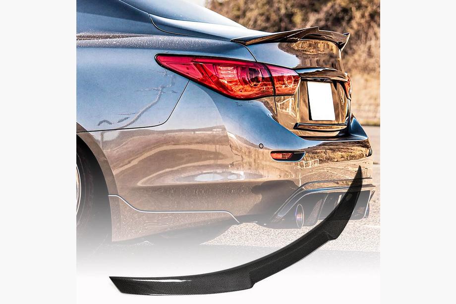 Infiniti Q50/Q60 2013-2024 Spoiler V6 (pour Q50, Carbone) Image