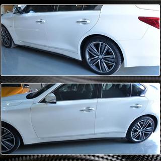 Bas de Caisse V2 (pour Q50, Carbone) Infiniti Q50/Q60 2013-2024 photo 3