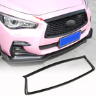 Infiniti Q50/Q60 2013-2024 Encadrement de calandre (pour Q50 2018-2022, Carbone) photo 1