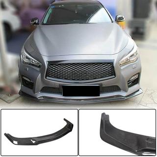 Lame Avant V1 pour Q50 Sport 2014-2017 Carbone Infiniti Q50/Q60 2013-2024 photo 1