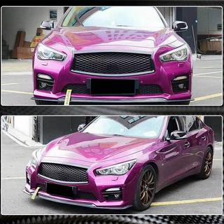 Lame Avant V1 pour Q50 Sport 2014-2017 Carbone Infiniti Q50/Q60 2013-2024 photo 3