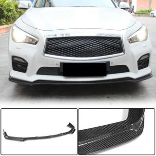 Lame avant V2 pour Q50 Sport 2014-2017 Carbone Infiniti Q50/Q60 2013-2024 photo 1