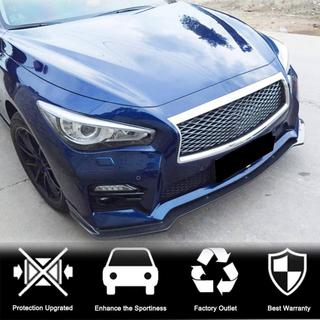 Lame avant V2 pour Q50 Sport 2014-2017 Carbone Infiniti Q50/Q60 2013-2024 photo 2