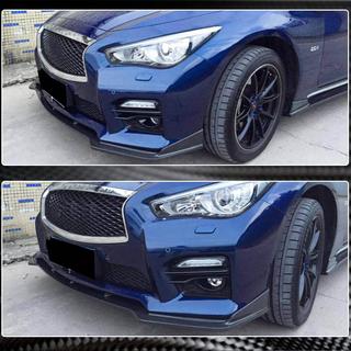 Lame avant V2 pour Q50 Sport 2014-2017 Carbone Infiniti Q50/Q60 2013-2024 photo 3