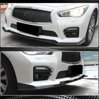 Lame avant V2 pour Q50 Sport 2014-2017 Carbone Infiniti Q50/Q60 2013-2024 photo 4