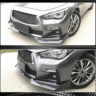 Lame Avant V2 pour Q50 Sport 2018-2022 Carbone Infiniti Q50/Q60 2013-2024 photo 4