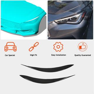 Coques de phares / paupières (pour Q60 2016-2022, Carbone) Infiniti Q50/Q60 2013-2024 photo 3