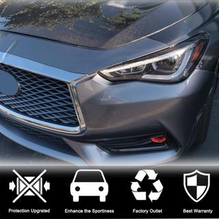 Coques de phares / paupières (pour Q60 2016-2022, Carbone) Infiniti Q50/Q60 2013-2024 photo 4