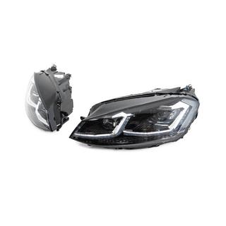 Phares avant avec modules Silver FullLed Style (2012-2017, kit de 2) Volkswagen Golf 7/E-Golf 2012-2020 photo 4