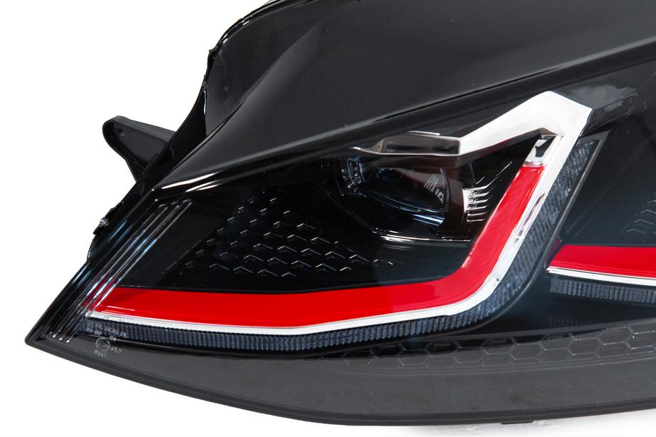Volkswagen Golf 7/E-Golf 2012-2020 Phares avant Red FullLed (2012-2017, sans modules, 2 pcs) Photo 7