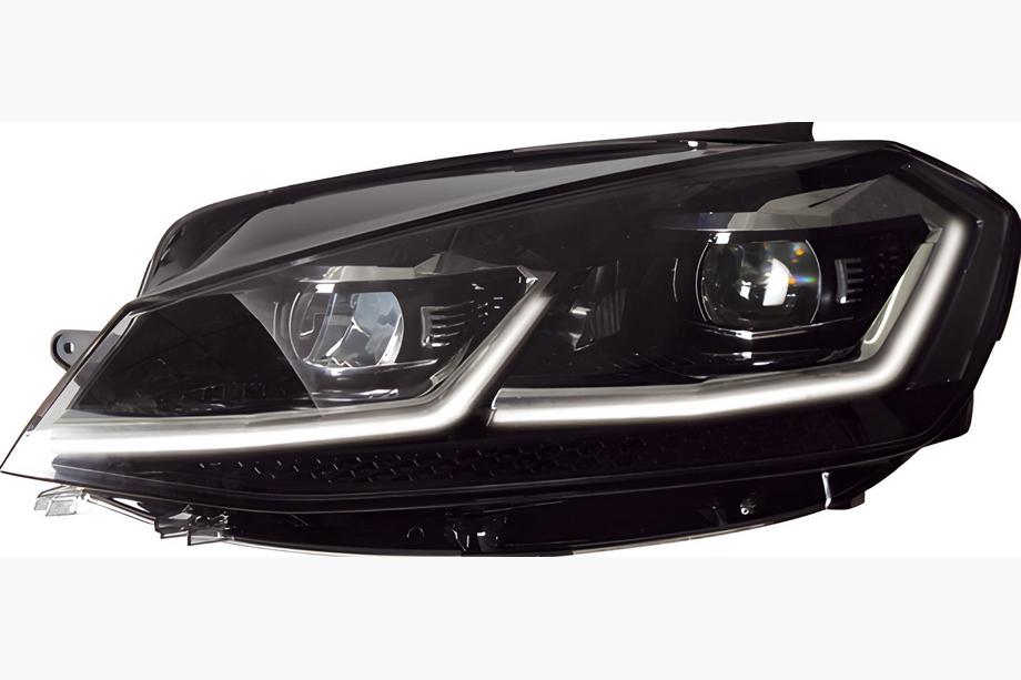 Volkswagen Golf 7/E-Golf 2012-2020 Phares avant Silver FullLed (2017-2020, 2 pcs) Image