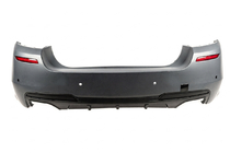 BMW 5 Series F10/F11 2010–2016 Pare-chocs arrière avec diffuseur M-Performance (pour F10, pour double sortie d’échappement des deux côtés) photo 1