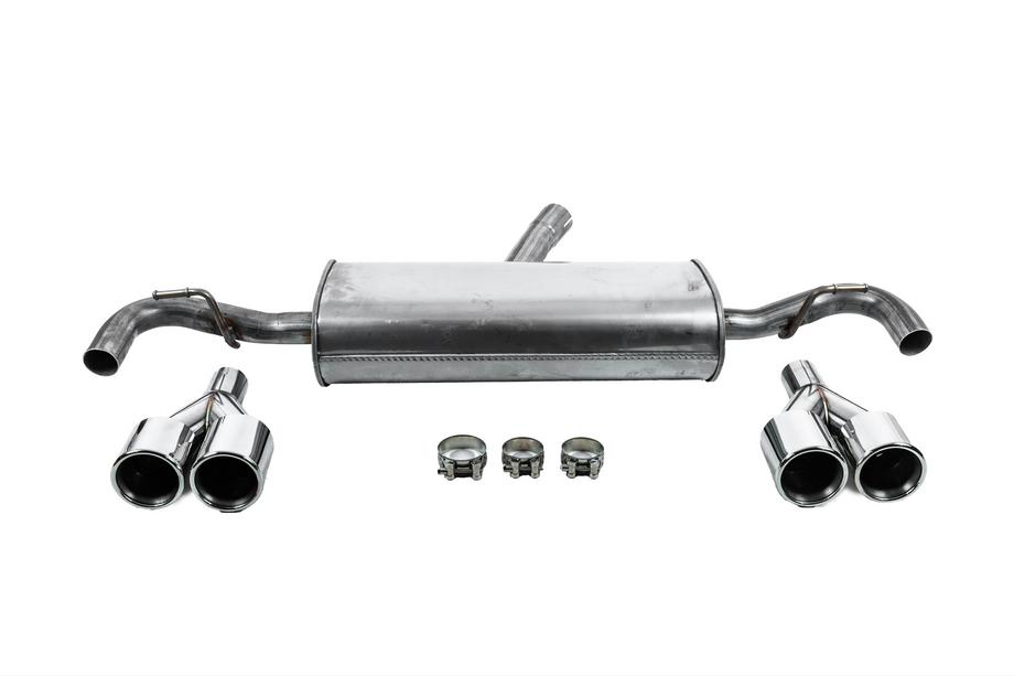 BMW X3 F25 2011-2018 Ligne d’échappement avec embouts M-Sport Photo 1