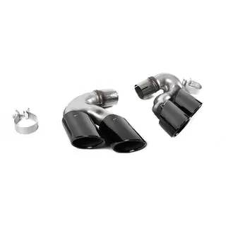 Embouts d’échappement V1 Black style X5M F95 photo 3