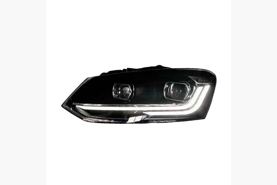Volkswagen Polo 2010-2017 Phares Avant Silver (2 pcs) Image