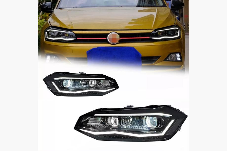 Volkswagen Polo 2017- Phares Avant FullLed Silver (2 pcs) Image