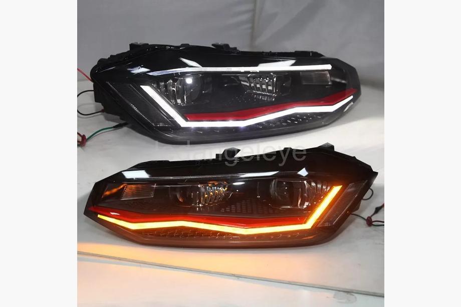 Volkswagen Polo 2017- Phares avant Full LED Red (2 pcs) Image