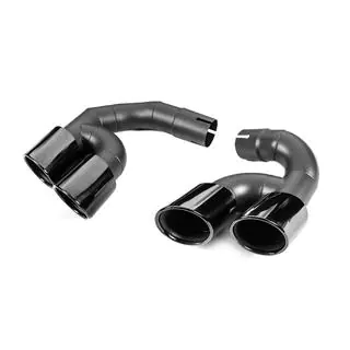 Embouts d’échappement V3 Black style X5M F95 photo 3