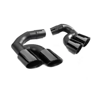 Embouts d’échappement V3 Black style X5M F95 photo 1