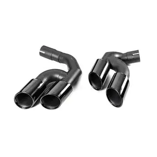 Embouts d’échappement V3 Black style X5M F95 photo 2